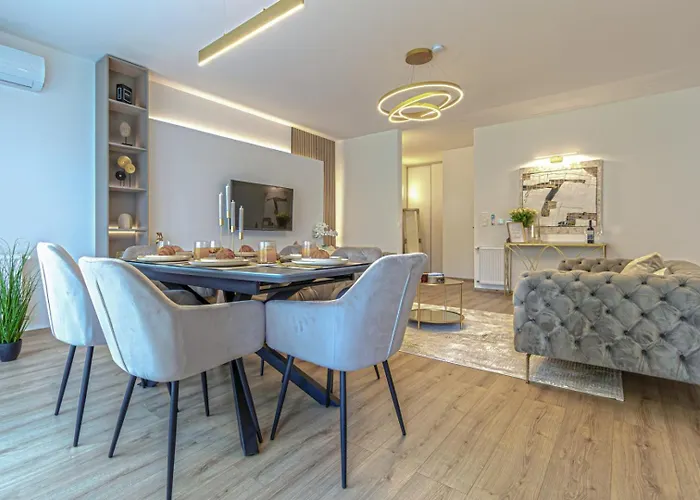 Dioro Luxury Residence - Free Parking - 3 Separate Bdr - 2Bathr - Ac - Self Check-In * בודפשט